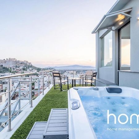 Ll Extraordinary Homm Suites Acropolis & Lycabettus Views With Jacuzzi Atenas Exterior foto