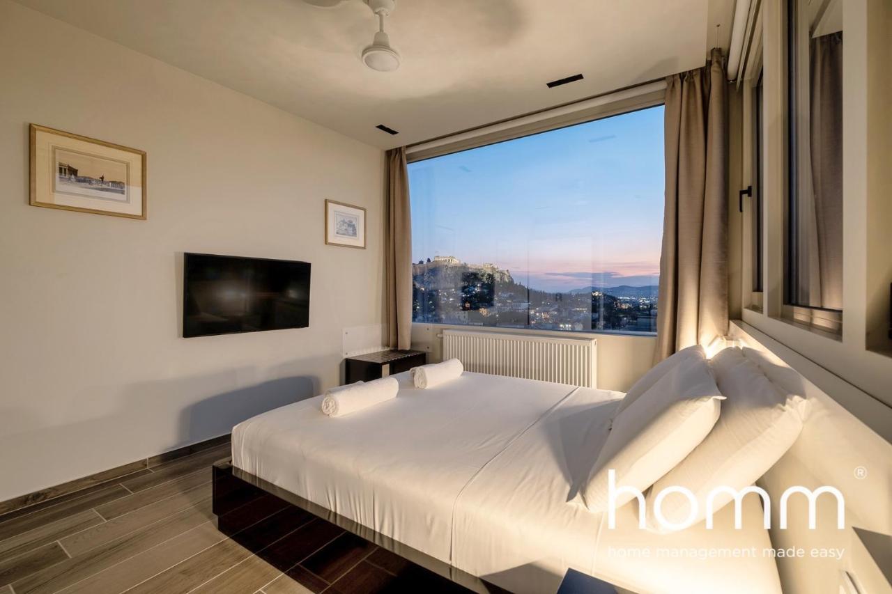 Ll Extraordinary Homm Suites Acropolis & Lycabettus Views With Jacuzzi Atenas Exterior foto